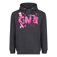 Smoke Breast Cancer CNA Certified Nursing Assistant Heavyweight Hoodie - texasbilliewilder