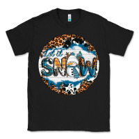 Black Let It Snow Classic Tee - RanaPortraitStore