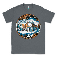 Charcoal Heather Let It Snow Classic Tee - RanaPortraitStore