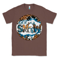 Chestnut Let It Snow Classic Tee - RanaPortraitStore