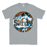 Heather Grey Let It Snow Classic Tee - RanaPortraitStore