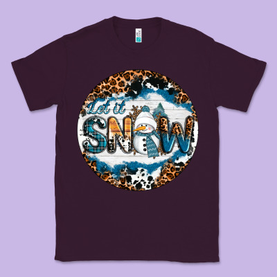 Let It Snow Classic Tee Designed By Ranaportraitstore