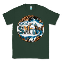 Sports Green Let It Snow Classic Tee - RanaPortraitStore