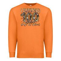 Carrot i survived 100 wild days of school Premium Sweatshirt - RacoonDesign