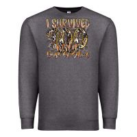 Charcoal Heather i survived 100 wild days of school Premium Sweatshirt - RacoonDesign