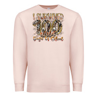 Pale Pink i survived 100 wild days of school Premium Sweatshirt - RacoonDesign
