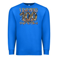 True Royal i survived 100 wild days of school Premium Sweatshirt - RacoonDesign