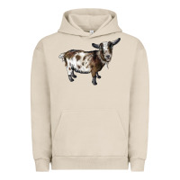 Pigment French Oak Nigerian Dwarf Goat Urban Hoodie - LillyAllenDesigns