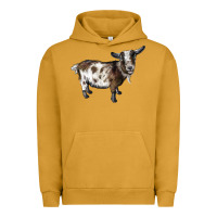 Pigment Peanut Butter Nigerian Dwarf Goat Urban Hoodie - LillyAllenDesigns