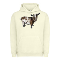 Pigment Pistachio Nigerian Dwarf Goat Urban Hoodie - LillyAllenDesigns