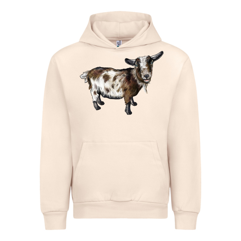 Nigerian Dwarf Goat Urban Hoodie by LillyAllenDesigns | Teevron