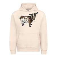 Sandshell Nigerian Dwarf Goat Urban Hoodie - LillyAllenDesigns