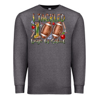 Charcoal Heather I Tackled 100 Days of School Premium Sweatshirt - RacoonDesign