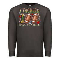 Smoke I Tackled 100 Days of School Premium Sweatshirt - RacoonDesign