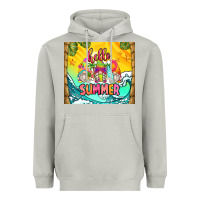 Moon Dust hello summer gnomes Heavyweight Hoodie - Zillion Design Studio