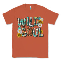 Copper western wild soul with sunflowers Classic Tee - texasbilliewilder