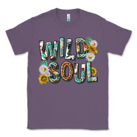 Lavender western wild soul with sunflowers Classic Tee - texasbilliewilder