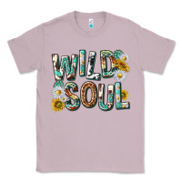 Lilac western wild soul with sunflowers Classic Tee - texasbilliewilder