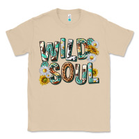Mushroom western wild soul with sunflowers Classic Tee - texasbilliewilder