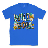 Western Wild Soul With Sunflowers Classic Tee | Teevron