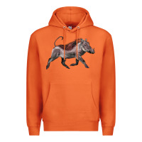 Carrot Warthog Illustrations Premium Hoodie - LillyAllenDesigns
