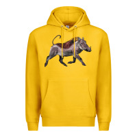 Lemon Warthog Illustrations Premium Hoodie - LillyAllenDesigns