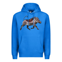 True Royal Warthog Illustrations Premium Hoodie - LillyAllenDesigns
