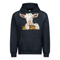 Navy baby cashmere goat Urban Hoodie - LillyAllenDesigns