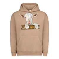 Pigment Burro baby cashmere goat Urban Hoodie - LillyAllenDesigns