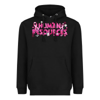 Black Breast Cancer Human Resources Heavyweight Hoodie - texasbilliewilder