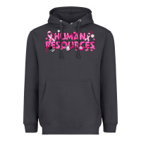 Smoke Breast Cancer Human Resources Heavyweight Hoodie - texasbilliewilder