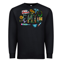 Black emt Premium Sweatshirt - CowhideDigitalArt