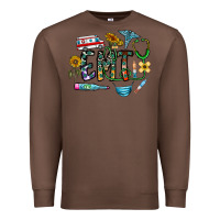Chestnut emt Premium Sweatshirt - CowhideDigitalArt