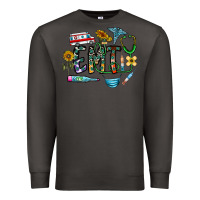 Smoke emt Premium Sweatshirt - CowhideDigitalArt
