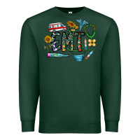Sports Green emt Premium Sweatshirt - CowhideDigitalArt