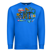 True Royal emt Premium Sweatshirt - CowhideDigitalArt