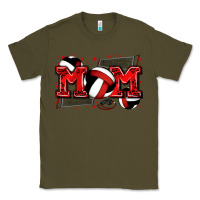 Army Green mom volleyball Classic Tee - Zillion Design Studio
