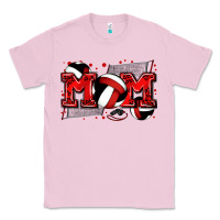 Bubblegum Pink mom volleyball Classic Tee - Zillion Design Studio