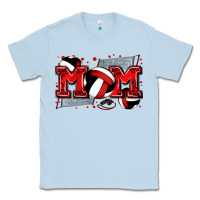 Dusty Blue mom volleyball Classic Tee - Zillion Design Studio