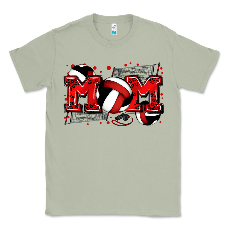 Mom Volleyball Classic Tee by Zillion Design Studio | Teevron