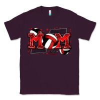 Plum mom volleyball Classic Tee - Zillion Design Studio
