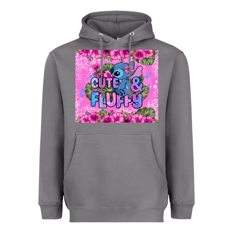 Cute And Fluffy Stitch Heavyweight Hoodie by Zillion Design Studio | Teevron