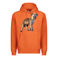 Carrot Baby Hyena Illustrations Premium Hoodie - LillyAllenDesigns