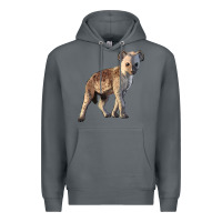 Rock Baby Hyena Illustrations Premium Hoodie - LillyAllenDesigns