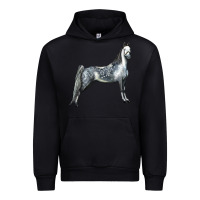 Black Tennessee Walking Horse Urban Hoodie - LillyAllenDesigns
