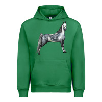 Emerald Tennessee Walking Horse Urban Hoodie - LillyAllenDesigns