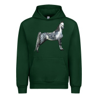 Forest Green Tennessee Walking Horse Urban Hoodie - LillyAllenDesigns