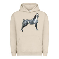 Pigment French Oak Tennessee Walking Horse Urban Hoodie - LillyAllenDesigns