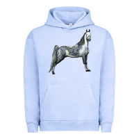 Pigment Grape Ice Tennessee Walking Horse Urban Hoodie - LillyAllenDesigns