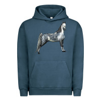 Pigment Midnight Navy Tennessee Walking Horse Urban Hoodie - LillyAllenDesigns